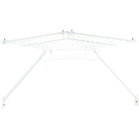 CLOSETMAID Shelf Corner Kit 12 In White 21066